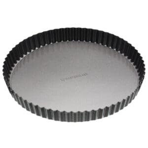 MasterClass Non-Stick 28cm Fluted Round Flan / Quiche Tin