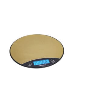 Taylor Pro Digital Dual 5Kg Kitchen Scales - Black & Brass